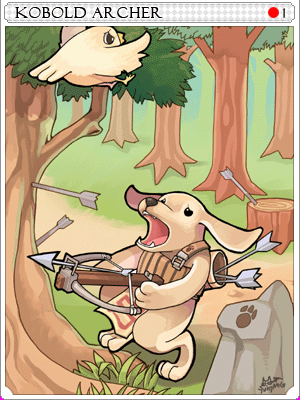 Carta Cobold Arqueiro